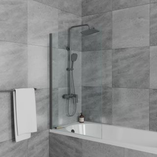 Душевая система с изливом RUSH Thira (TR3635-50Grey)